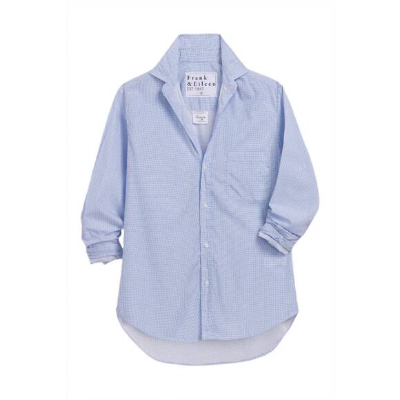 FRANK & EILEEN Tops - NEW FRANK & EILEEN women's barry tailored button up shirt in multi blue stripe